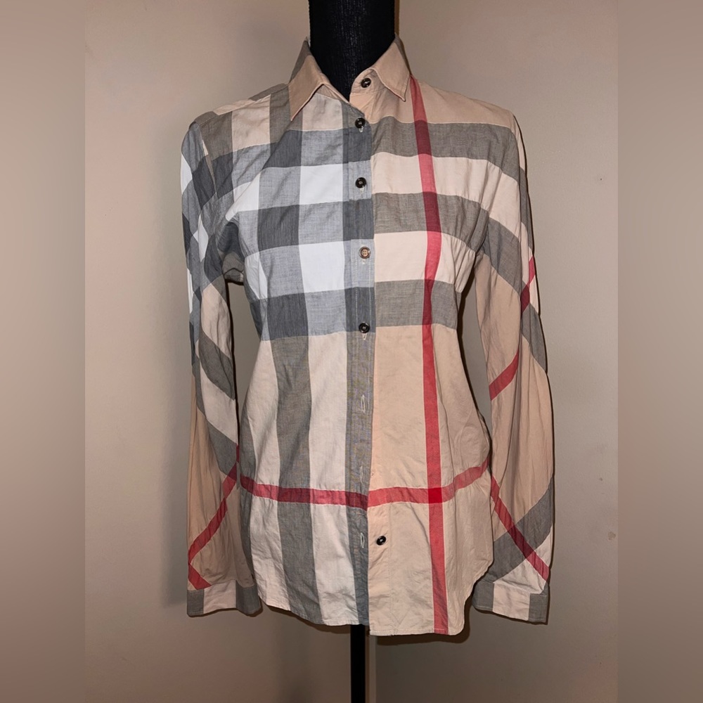 Authentic Burberry Button Down Shirt